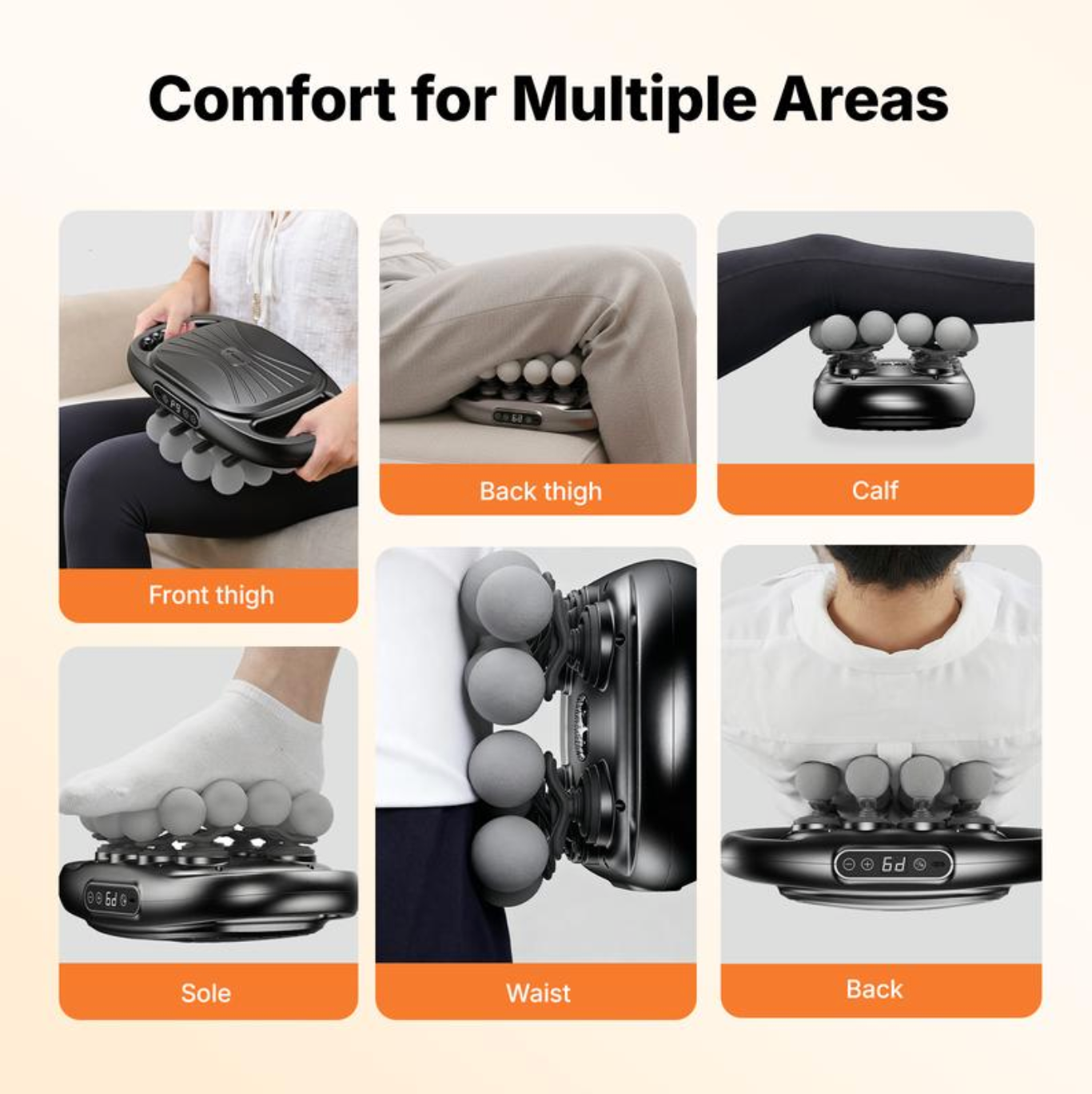 MuscleForge Pro 16-Headed Massage Gun