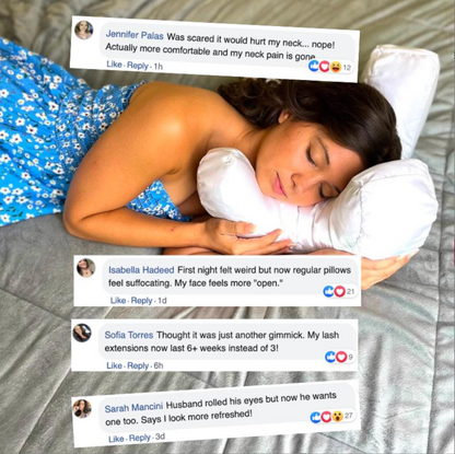 Anti Wrinkle Pillow + Pillowcase