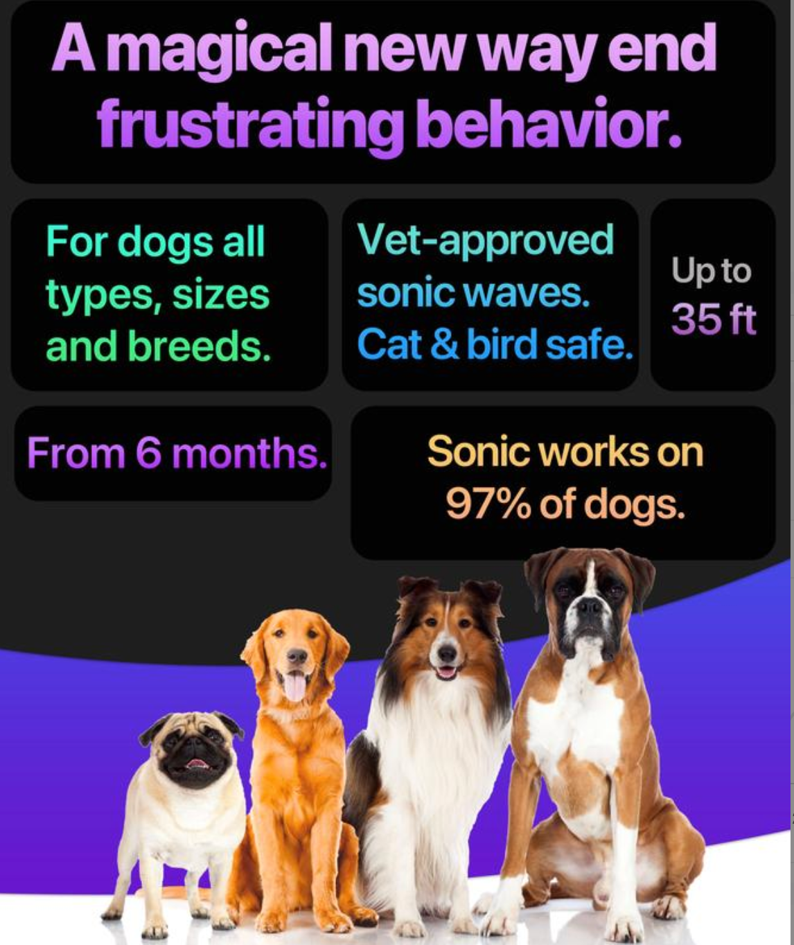 2026 Release Dog Bark Deterrent Device